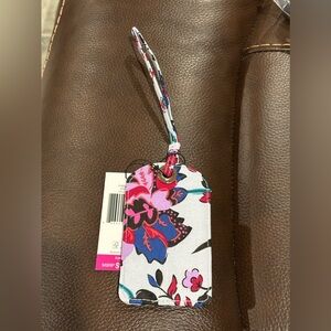 Vera Bradley luggage tag